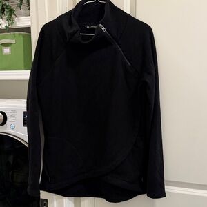 Athleta Black Wrap Jacket